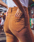 102cm Women Corduroy Bell Bottom Pants